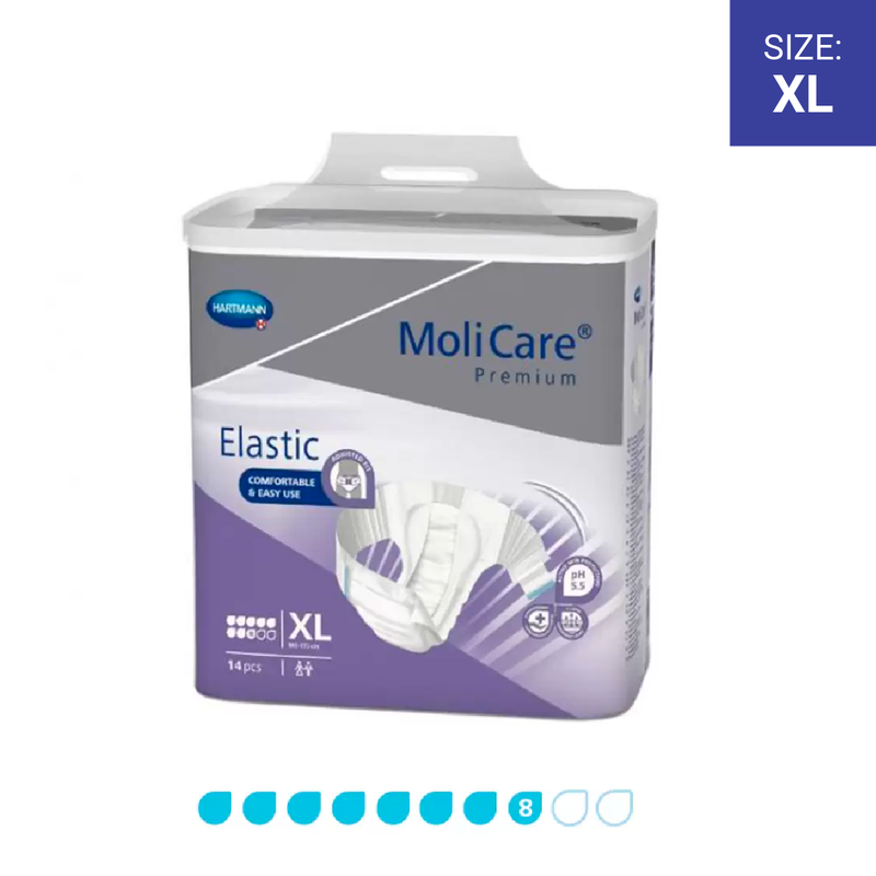 Molicare premium elastic slips | 8 drops | Extra Large