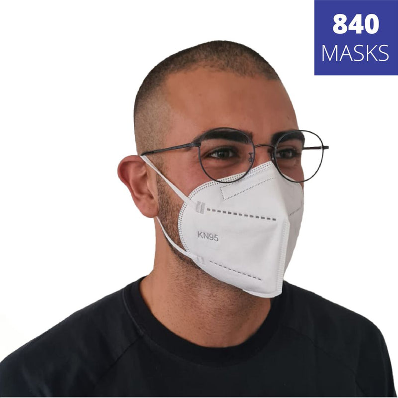 Wholesale clearance pack | 840 kn95 masks | $1.10 per mask